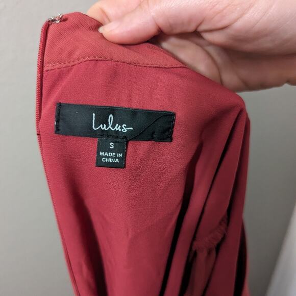 Lulu's mock neck aline dress - Picture 5 of 5